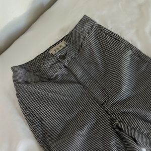 Houndstooth High-Rise Freepeople Cropped Pants